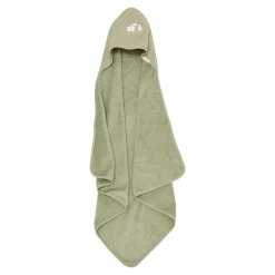 Badcape - Geborduurd - Groen - 100 x 100