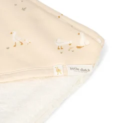 Badcape - Wit - 75 x 75 - Newborn Naturals - Little Goose