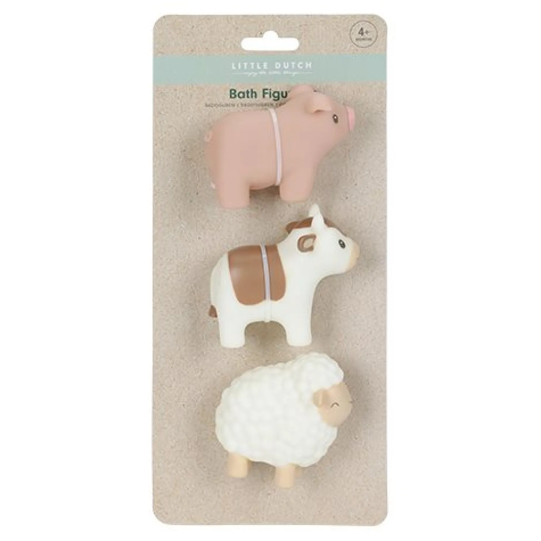 Badfiguren set - Meerkleurig - Little Farm