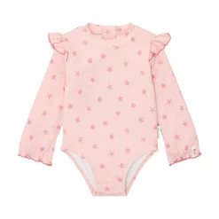 Badpak lange mouw - UPF 40 - Roze - Dreamy Seashells