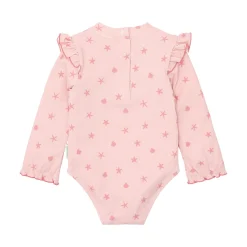 Badpak lange mouw - UPF 40 - Roze - Dreamy Seashells