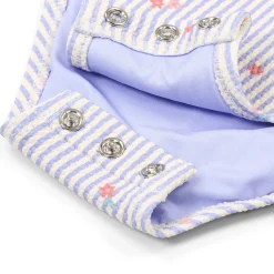 Badpak - Paars - Dreamy Stripes
