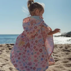 Badponcho - Roze - Dreamy Mermaid