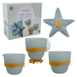 Badwand bekers - blauw - Essentials
