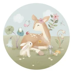 Behangcirkel - Meerkleurig - Fairy Garden