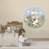 Behangcirkel - Meerkleurig - Little Farm