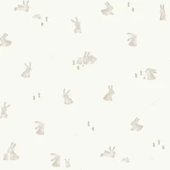 Behangstaal vliesbehang Baby Bunny