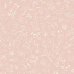 Behangstaal vliesbehang – Roze – Fairy Friends – Fairy Wonder