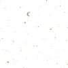 Behangstaal vliesbehang – Wit – Newborn Naturals – Moon & Stars