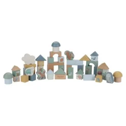 Bouwblokken - Blauw - Forest Friends