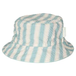 Bucket hat - Groen - Ocean Surf Stripes