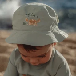 Bucket hat - Groen - Ocean Surf Stripes