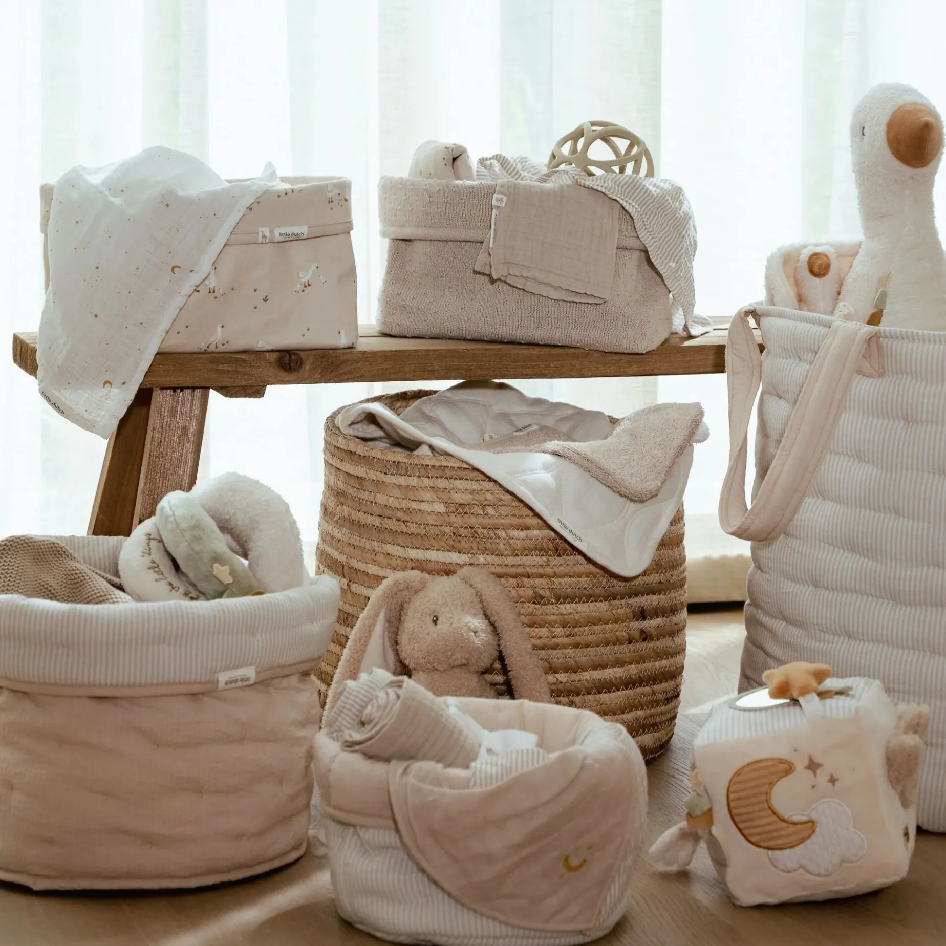Commodemandje groot - Beige - Essentials