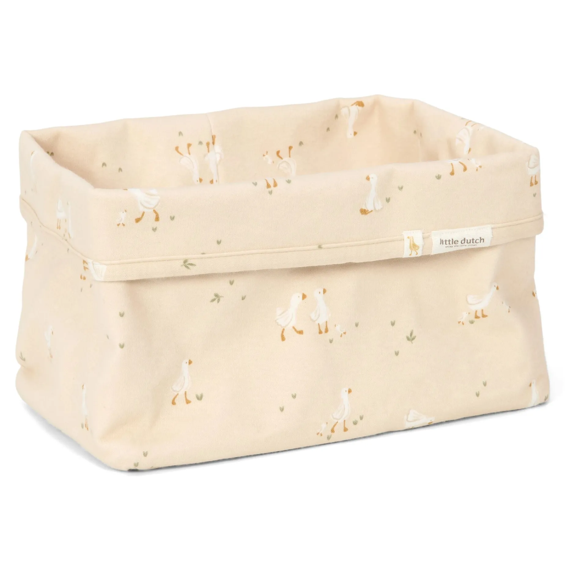 Commodemandje groot - Wit - Newborn Naturals - Little Goose