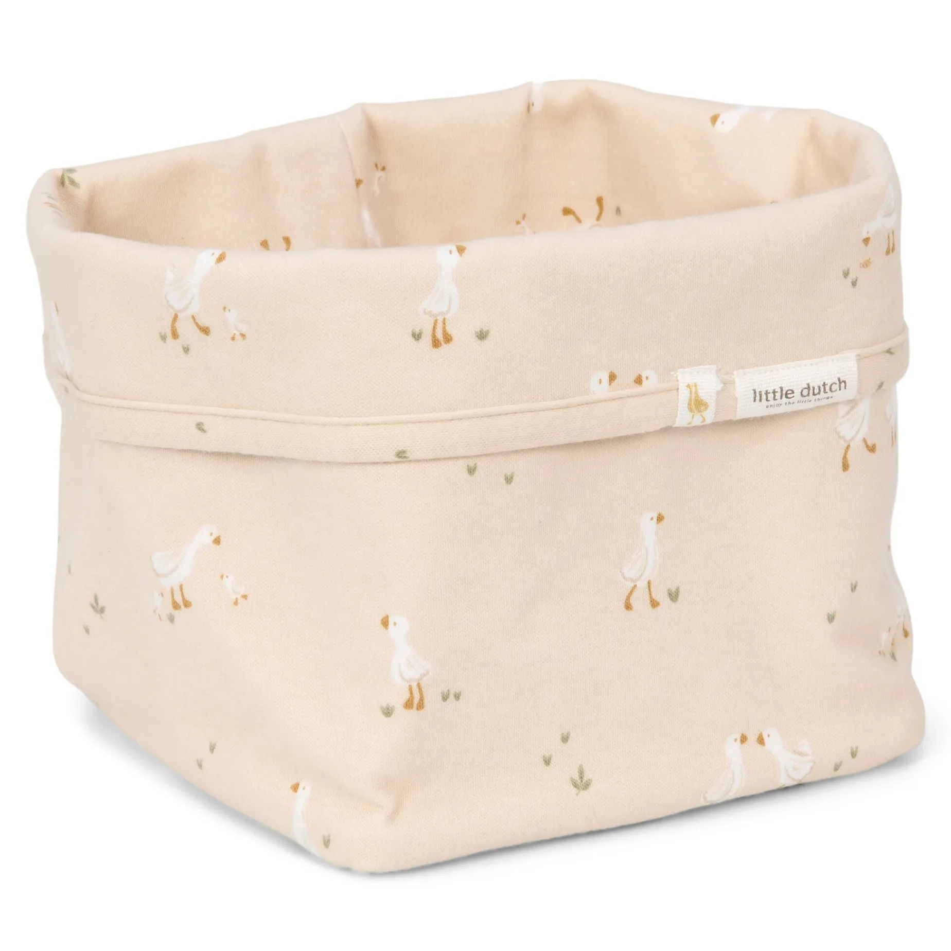 Commodemandje klein - Wit - Newborn Naturals - Little Goose