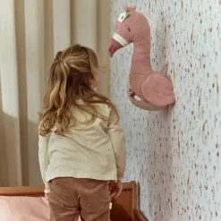Dierenkop Flamingo - Roze