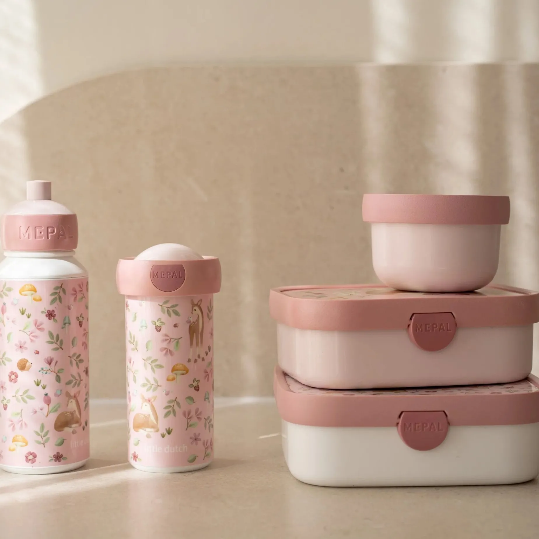Drinkfles pop-up 400 ml Fairy Garden