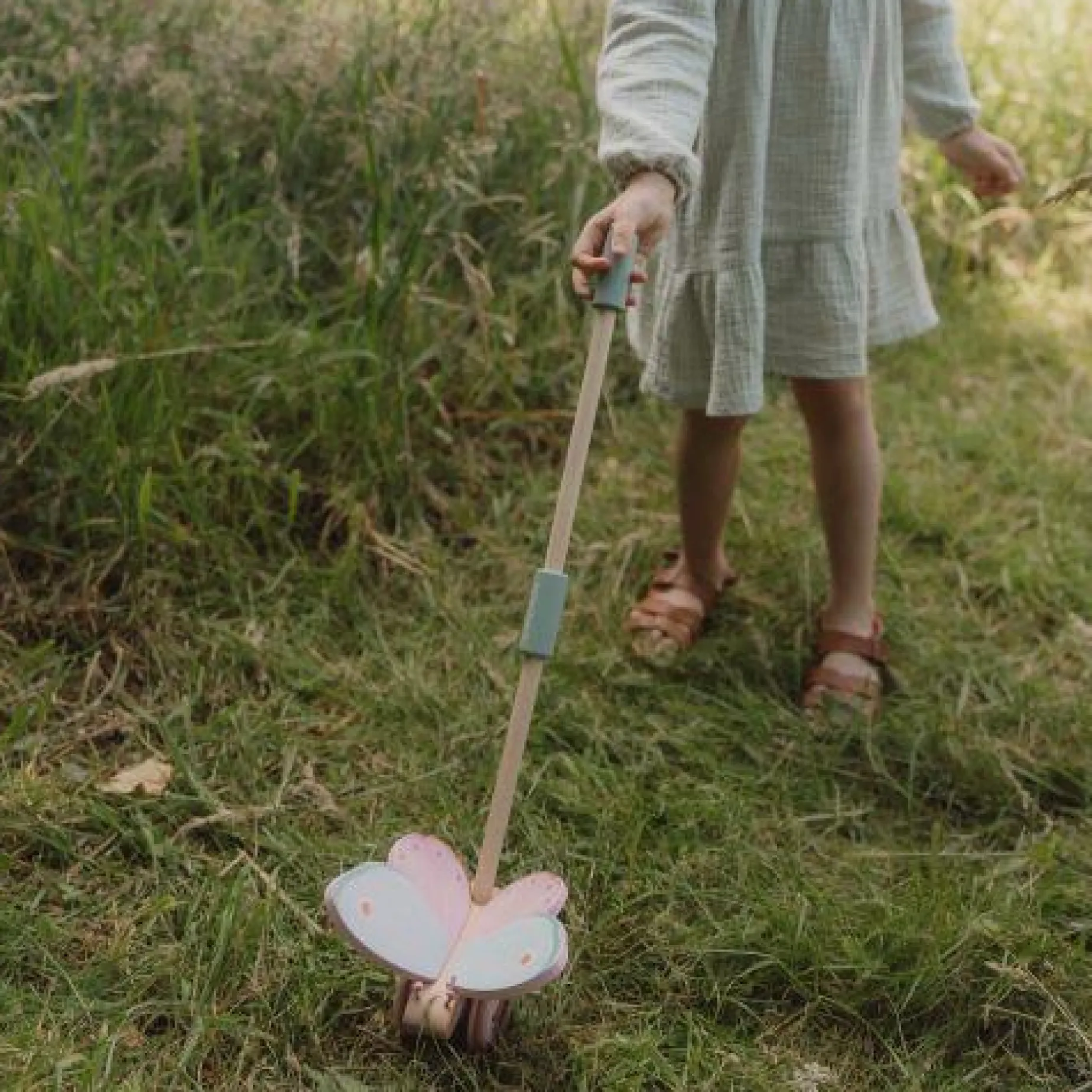 Duwstok - Roze - Fairy Garden