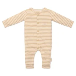 Eendelige pyjama - Zand - Gestreept