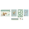 Etui met inhoud - Blauw - Forest Friends