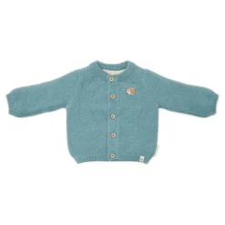 Gebreid vestje - Blauw - Forest Friends
