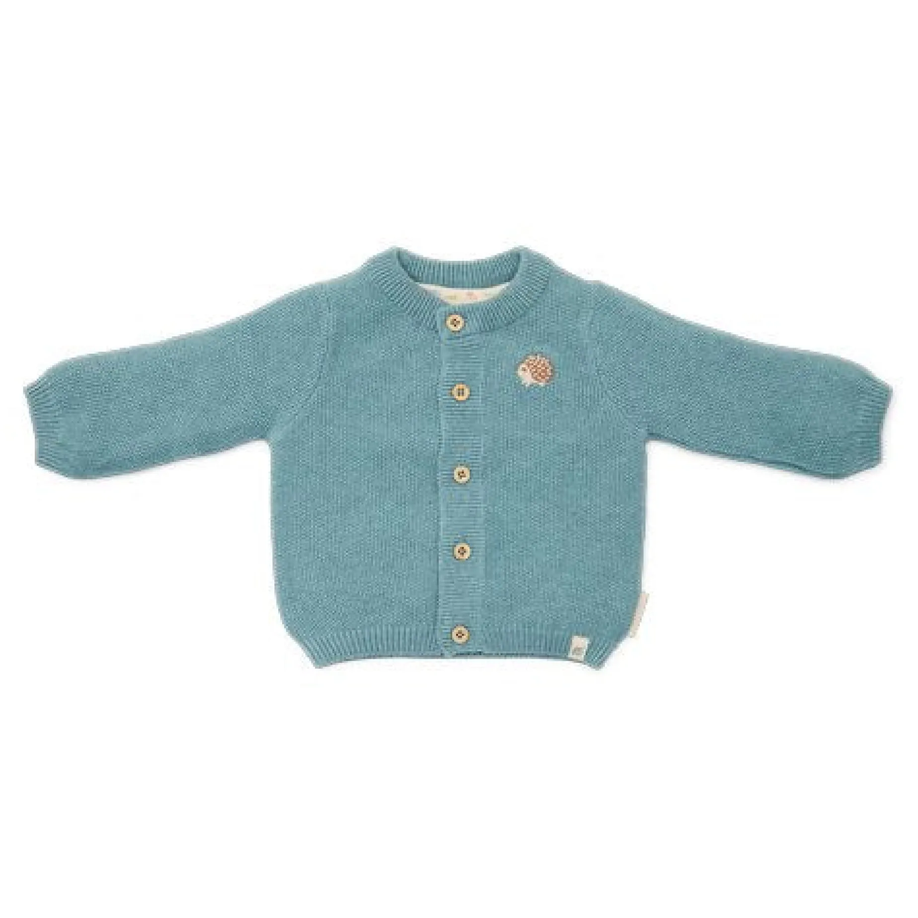 Gebreid vestje - Blauw - Forest Friends