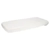 Hoeslaken hydrofiel ledikant Soft White
