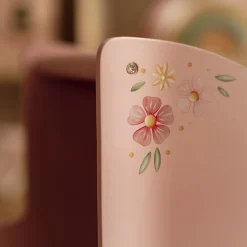 Houten poppenwagen - Roze