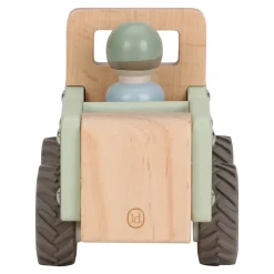 Houten safari auto - Groen
