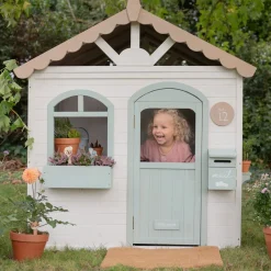 Houten speelhuisje - Wit