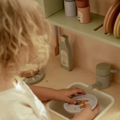 Houten speelkeuken - Groen