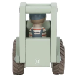 Houten tractor - Groen