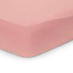 Junior hoeslaken - Roze - Maat Junior - Essentials
