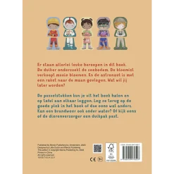 Kinderboek: Mijn puzzelboek - Beroepen - NL