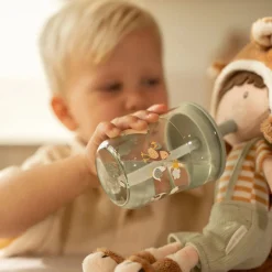 Kinderglas 250 ml Met Rietje Little Farm