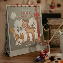 Kleurboek Advent kalender - Meerkleurig