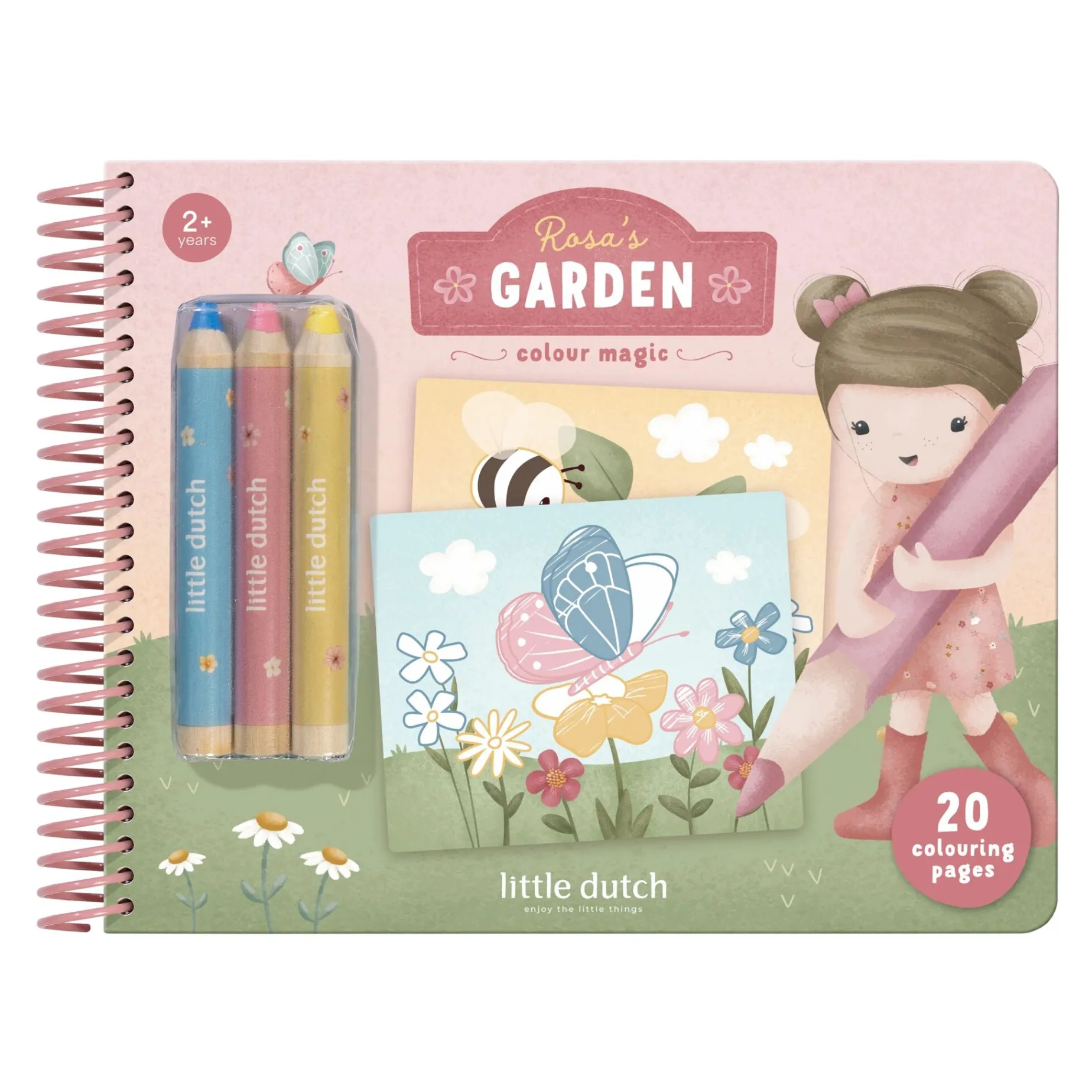 Kleurboek - Essentials - Rosa