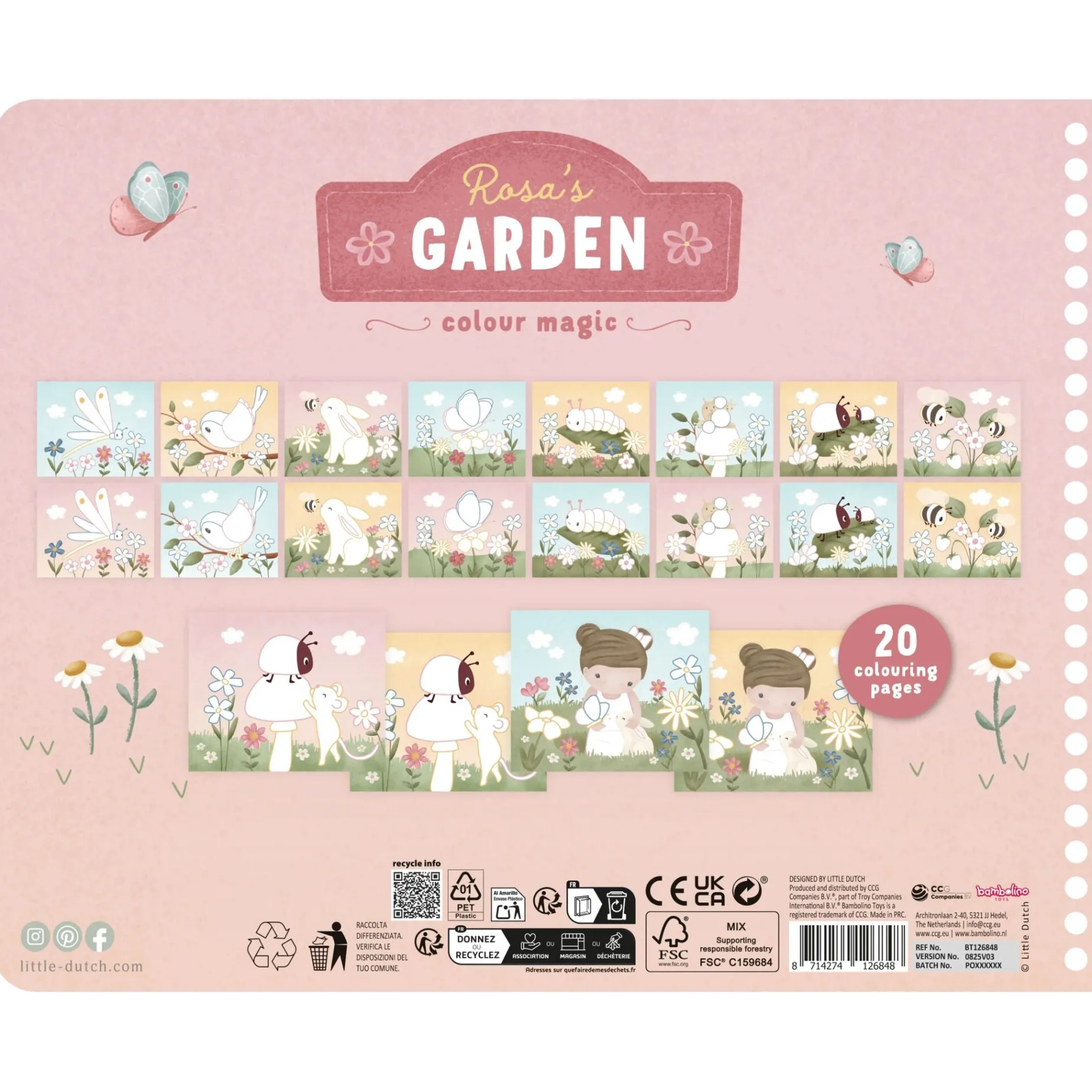 Kleurboek - Essentials - Rosa
