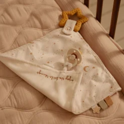 Knuffeldoekje met bijtring - Newborn Naturals