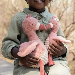 Knuffel Flamingo - Roze - 17 cm