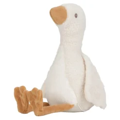 Knuffel Gans 25 cm - Wit - Little Goose