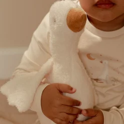 Knuffel Gans 25 cm - Wit - Little Goose