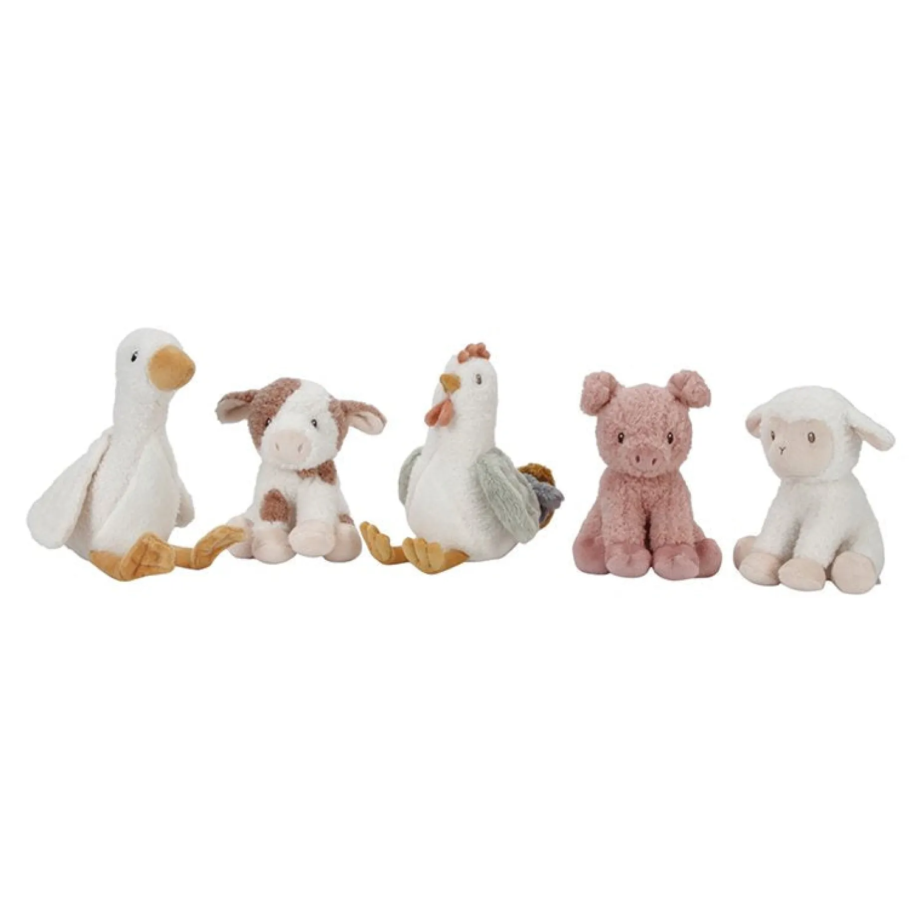 Knuffel Koe 17cm Little Farm