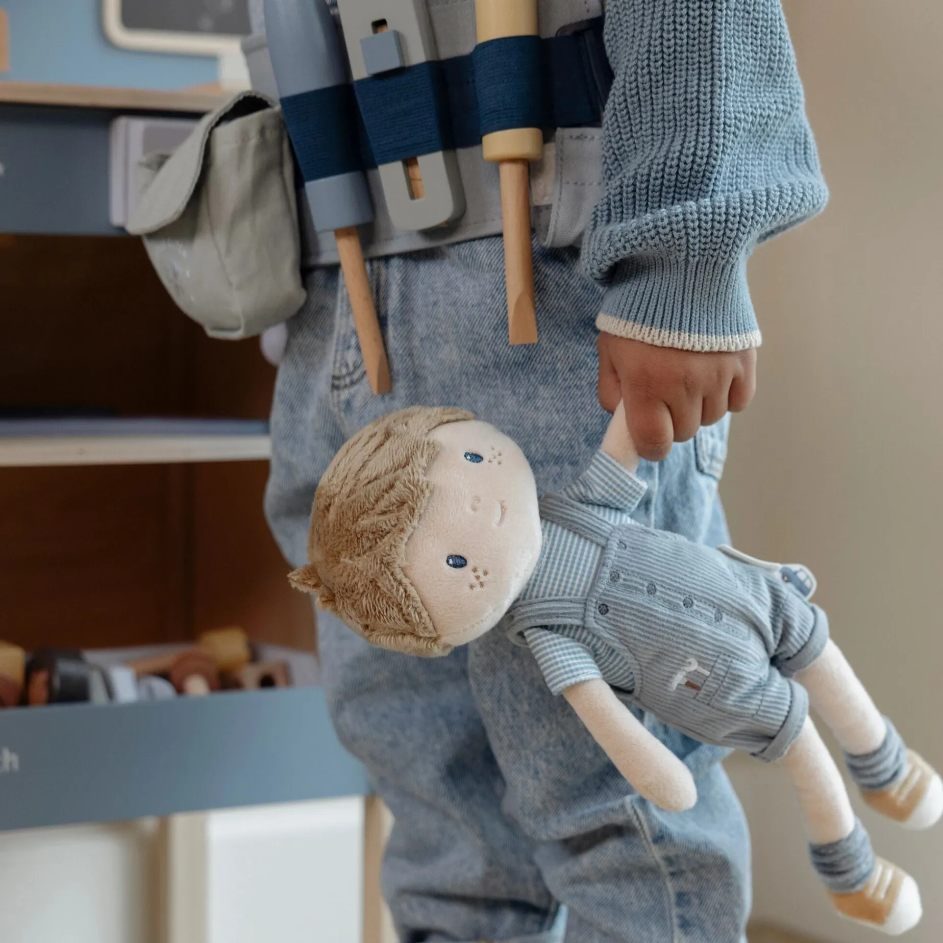 Knuffelpop Jim - 35 cm