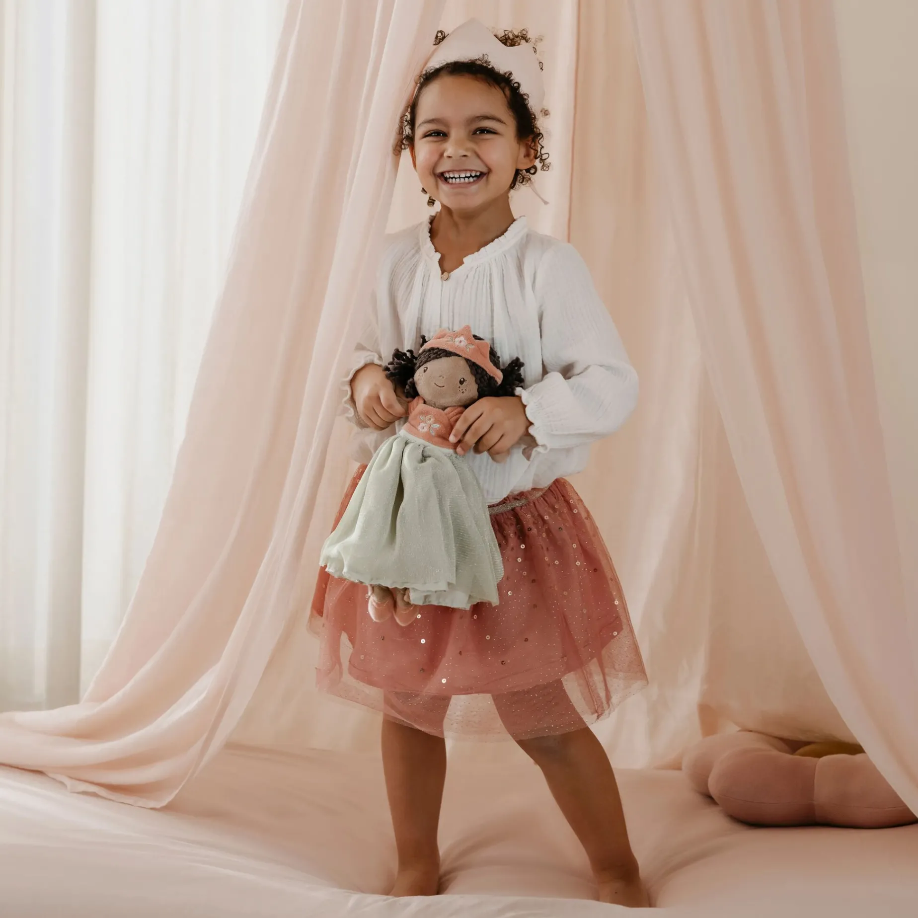 Knuffelpop Prinses Evi - 35 cm