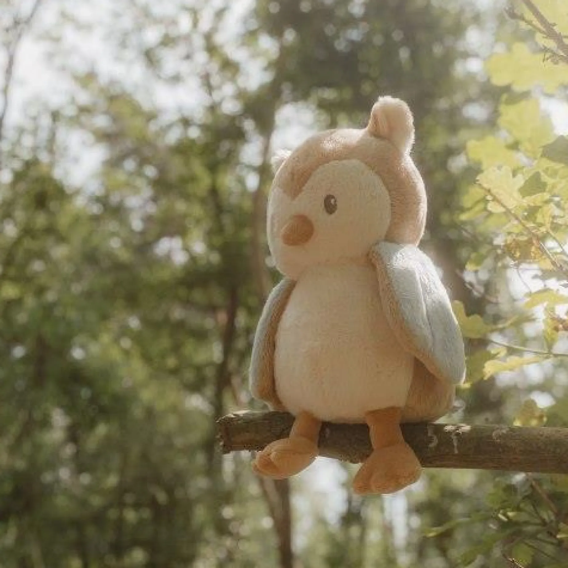 Knuffel Uil - Blauw - Forest Friends