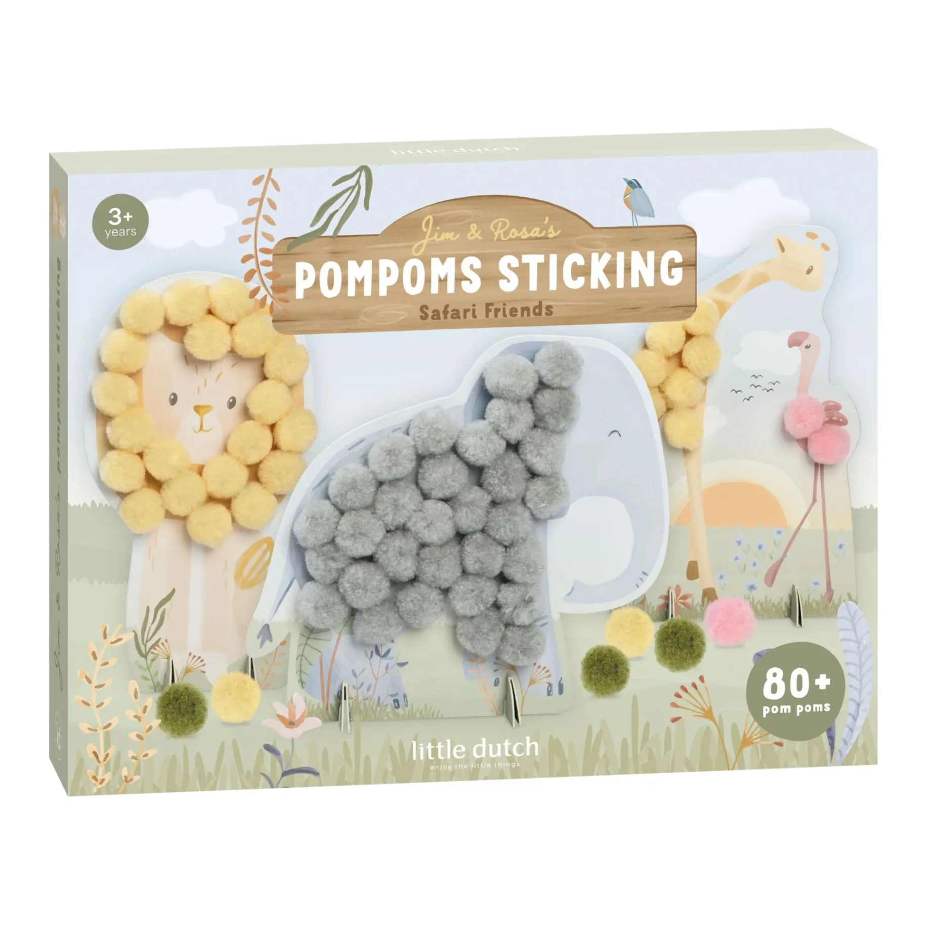 Knutselset pompons