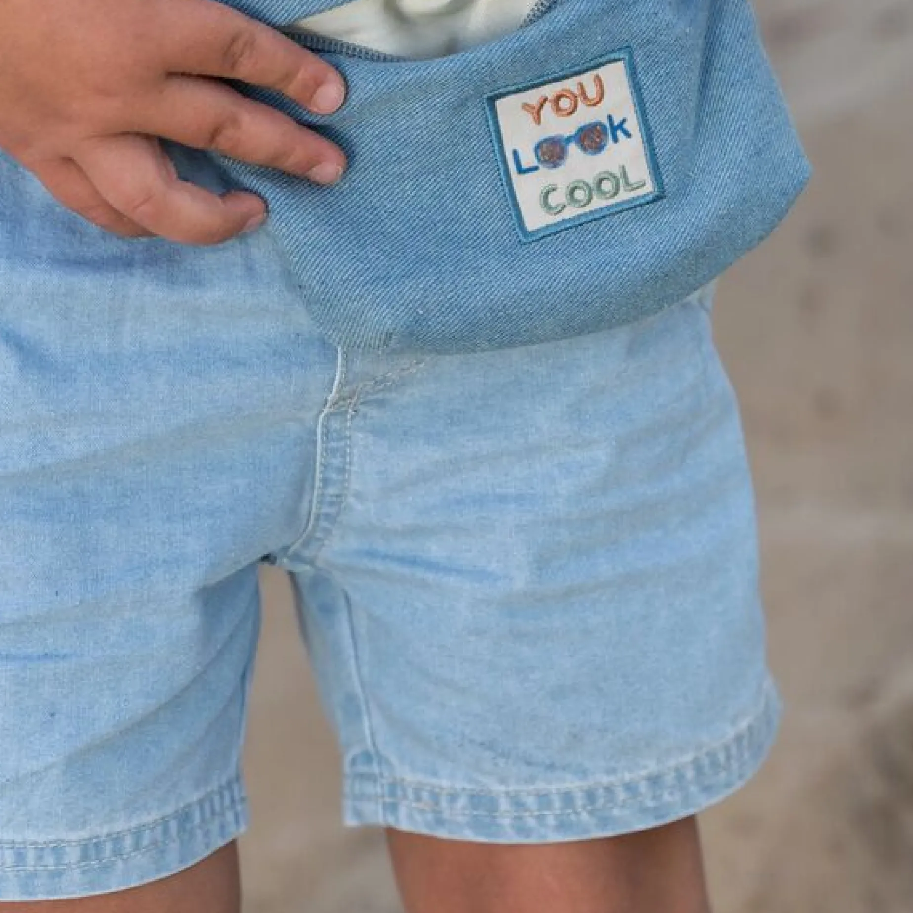 Korte broek - Blauw