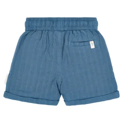 Korte broek linnen - Blauw