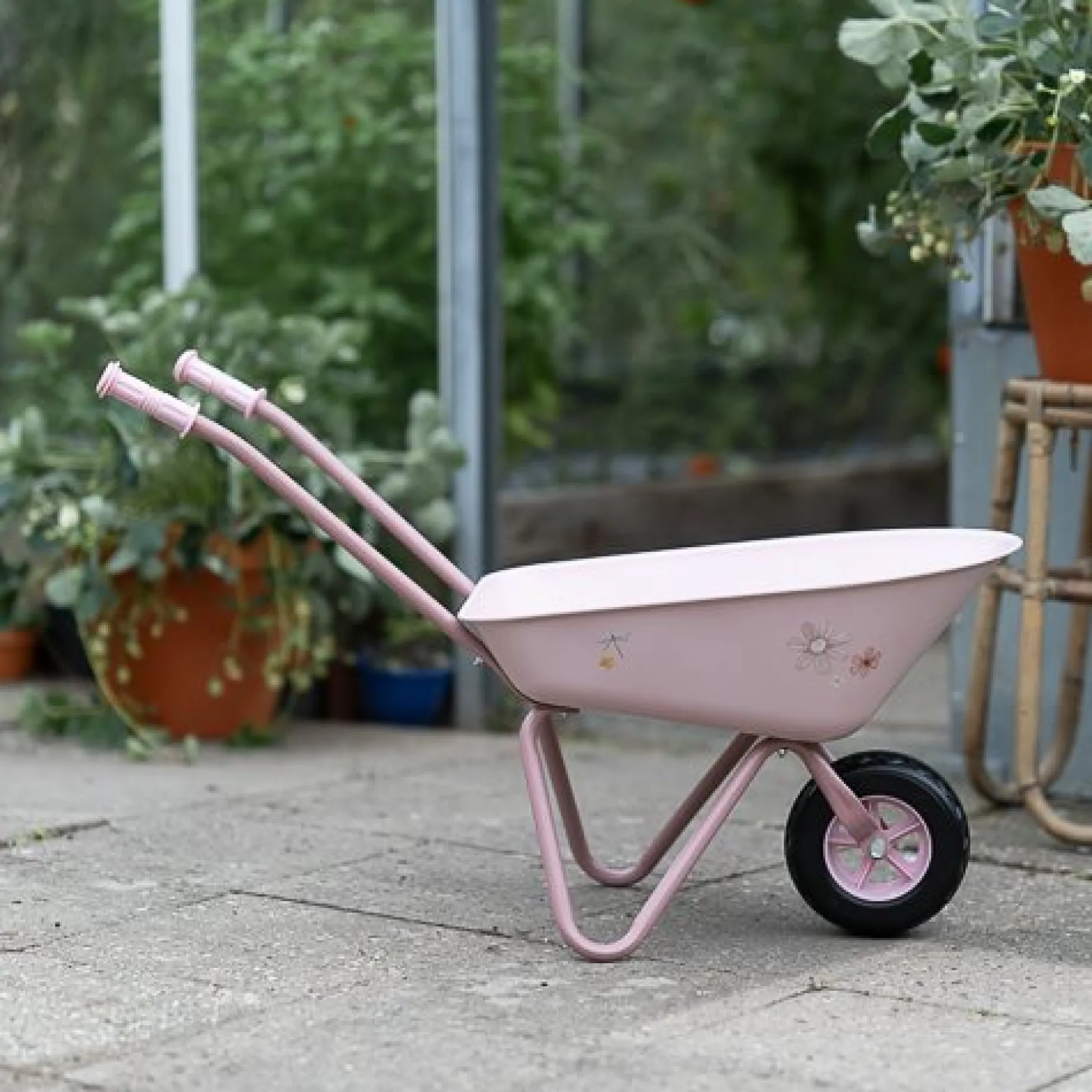 Kruiwagen - Roze - Fairy Garden
